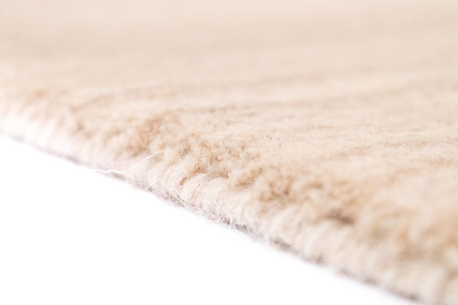 Alfombra Gabbeh - Loribaft Persa - 181 x 120 cm - beige