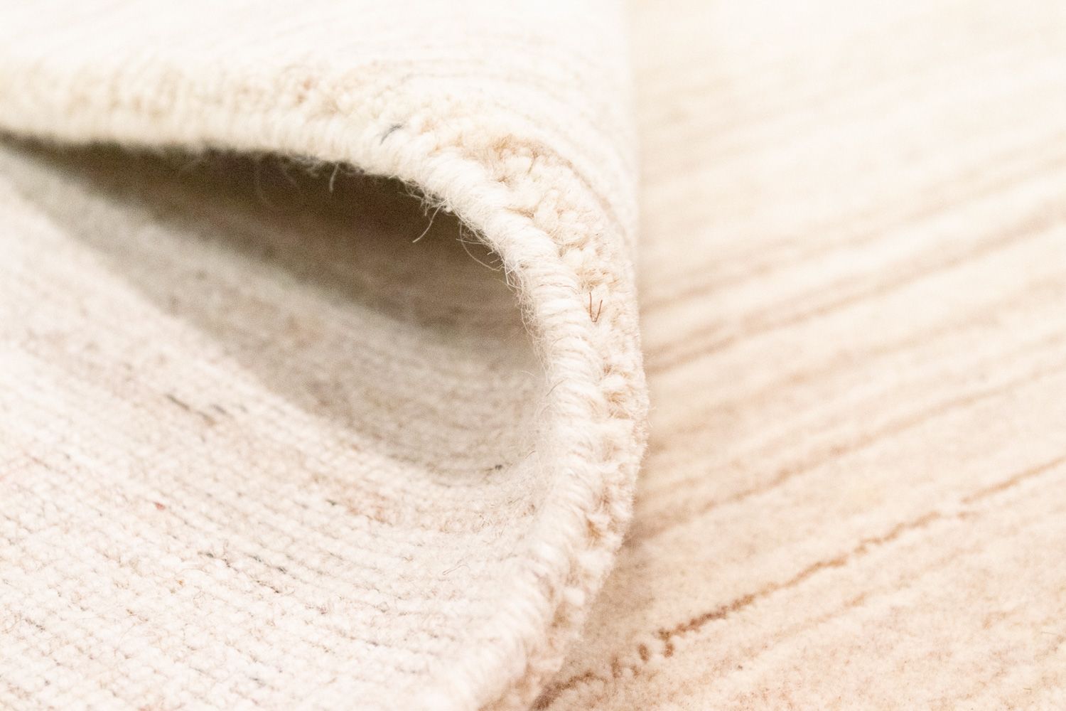 Alfombra Gabbeh - Loribaft Persa - 181 x 120 cm - beige