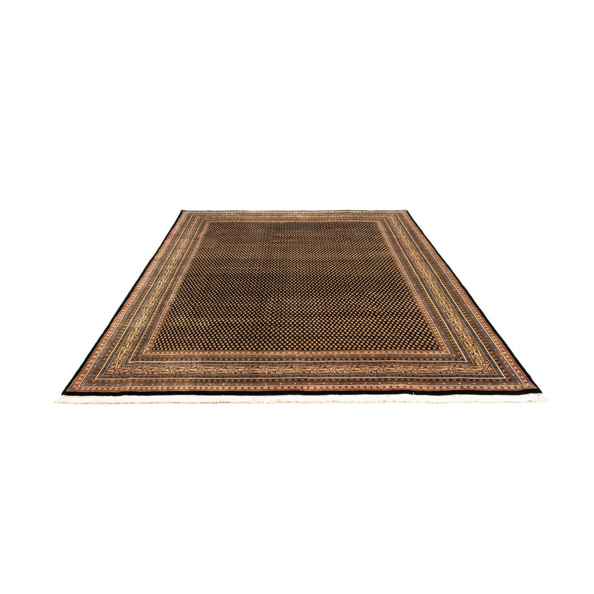 Alfombra oriental - Mir - Indus - 296 x 250 cm - azul oscuro