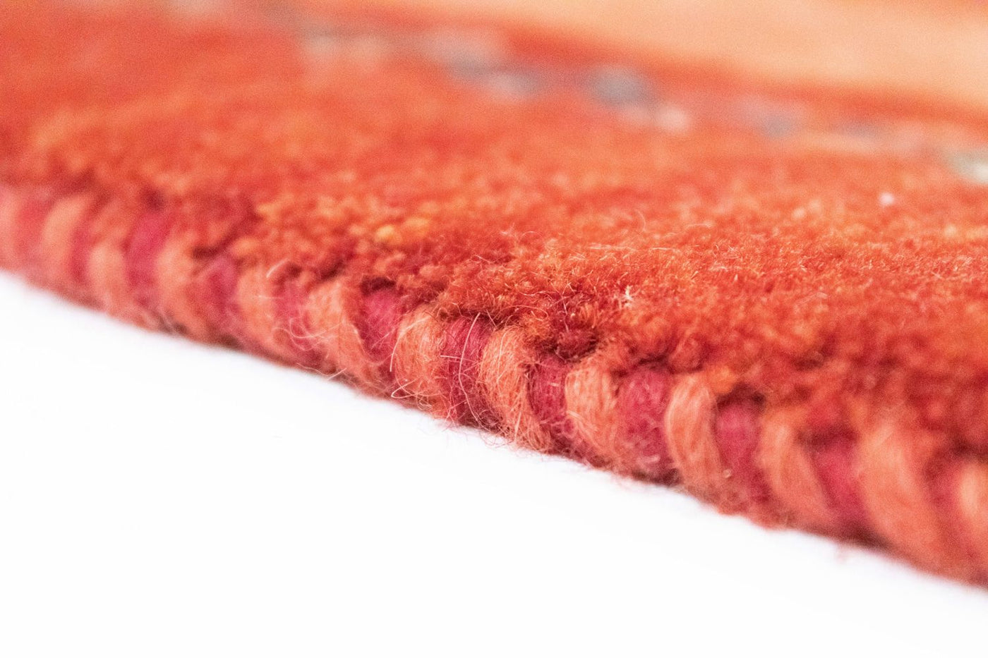 Alfombra Gabbeh - Persa - 188 x 142 cm - naranja