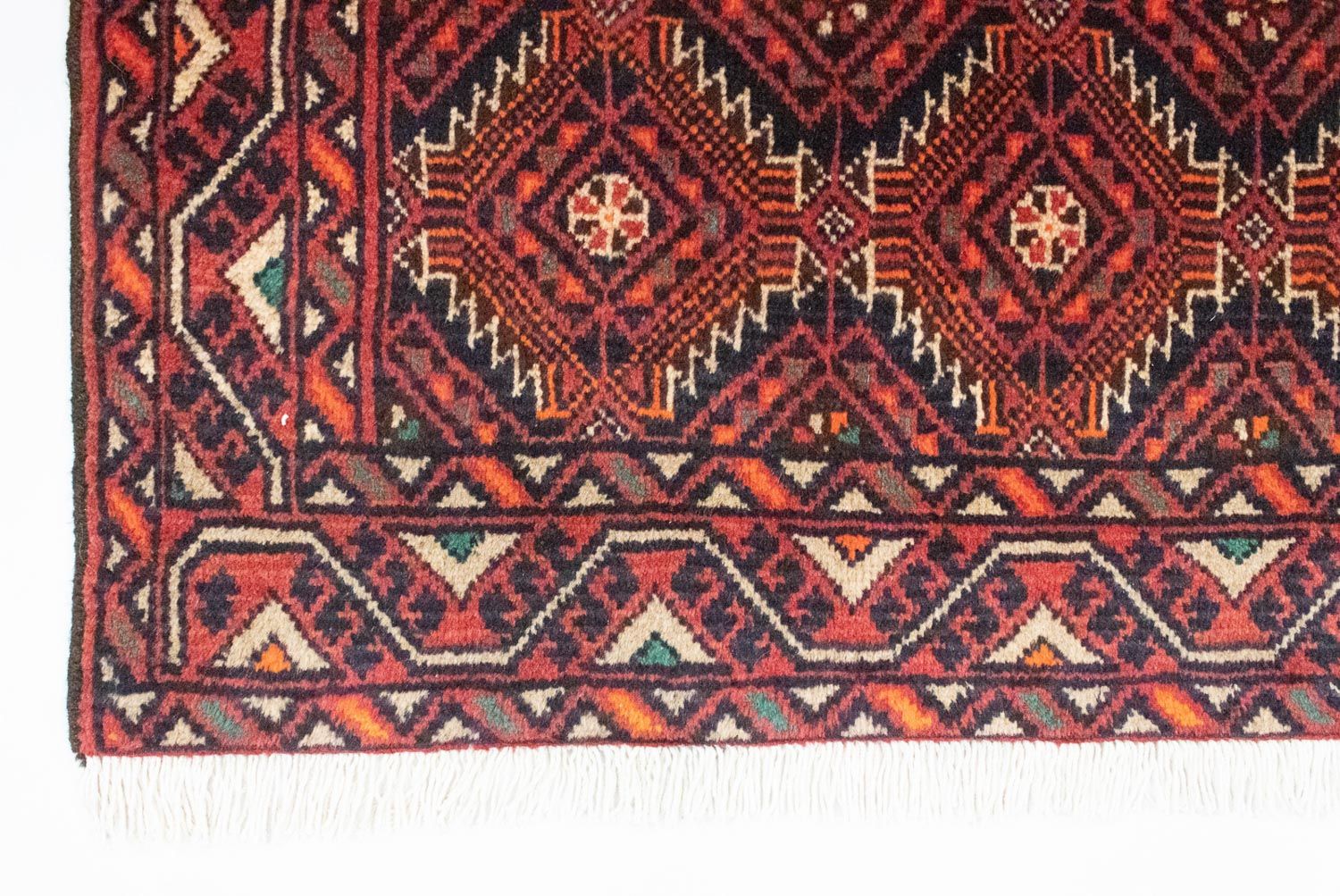 Alfombra de pasillo Alfombra Belutsch - 187 x 95 cm - marrón