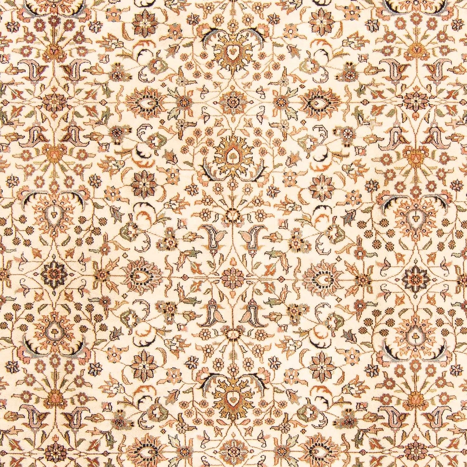 Alfombra oriental - Keshan - Indus - 298 x 201 cm - beige