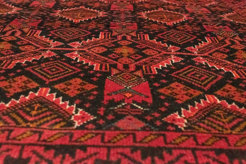 Alfombra de pasillo Alfombra Belutsch - 195 x 110 cm - naranja