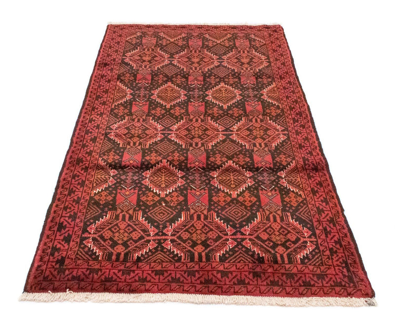 Alfombra de pasillo Alfombra Belutsch - 195 x 110 cm - naranja