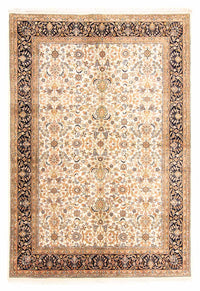 Alfombra oriental - Keshan - Indus - 242 x 170 cm - beige