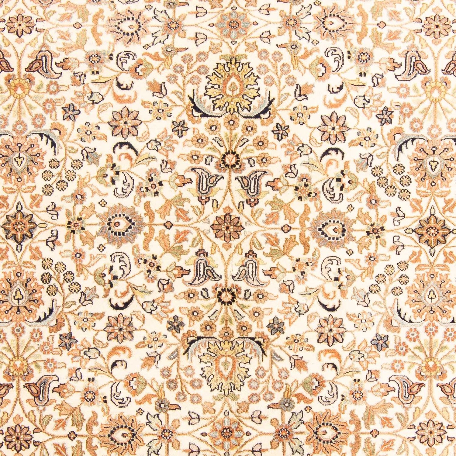 Alfombra oriental - Keshan - Indus - 242 x 170 cm - beige