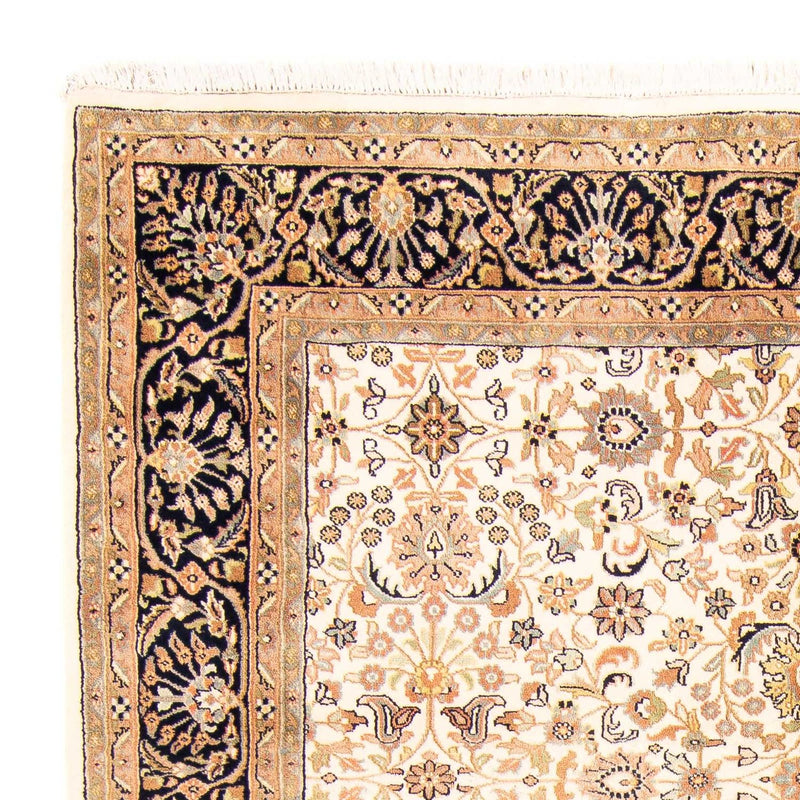 Alfombra oriental - Keshan - Indus - 242 x 170 cm - beige