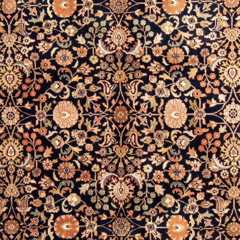 Alfombra oriental - Keshan - Indus - 230 x 168 cm - azul oscuro