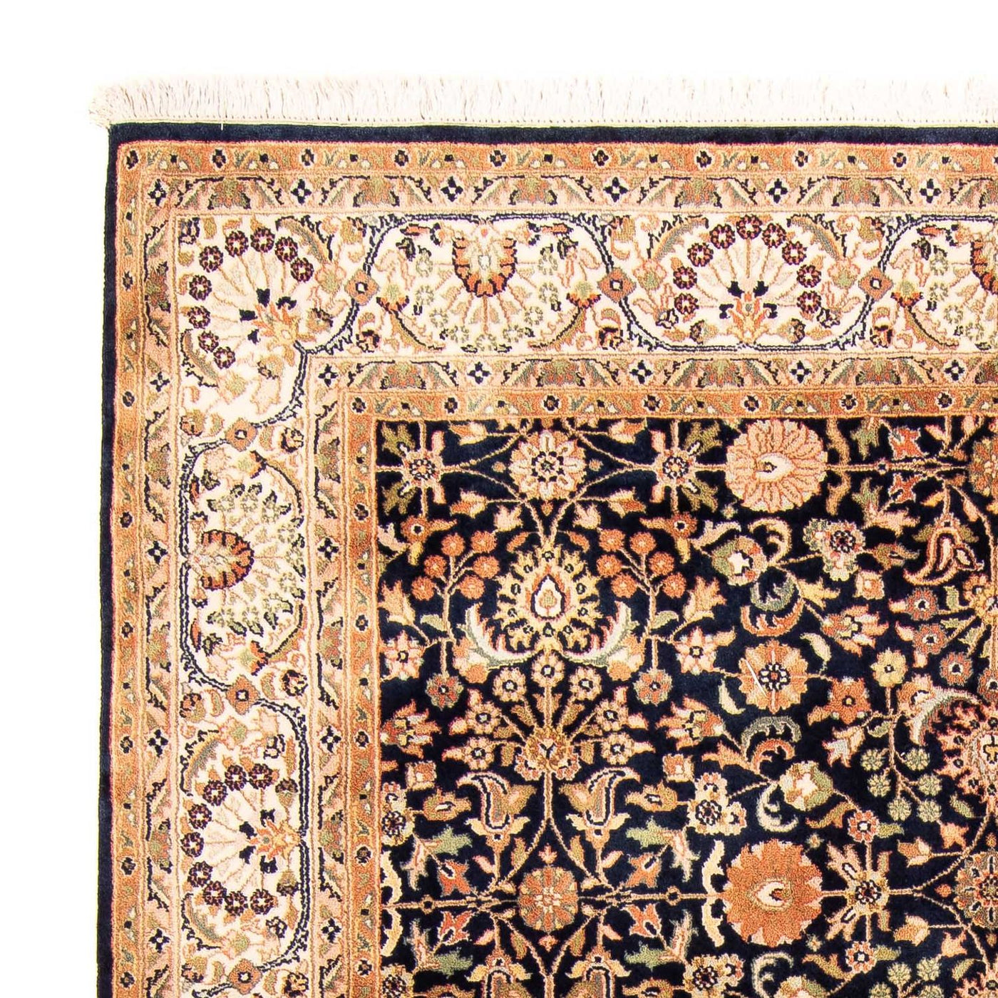 Kashan Indo Alfombra 230x168cm - Alfombra oriental