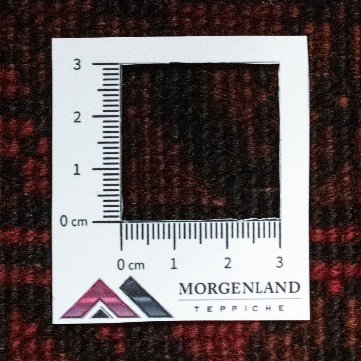 Alfombra afgana - Kunduz - 149 x 103 cm - rojo