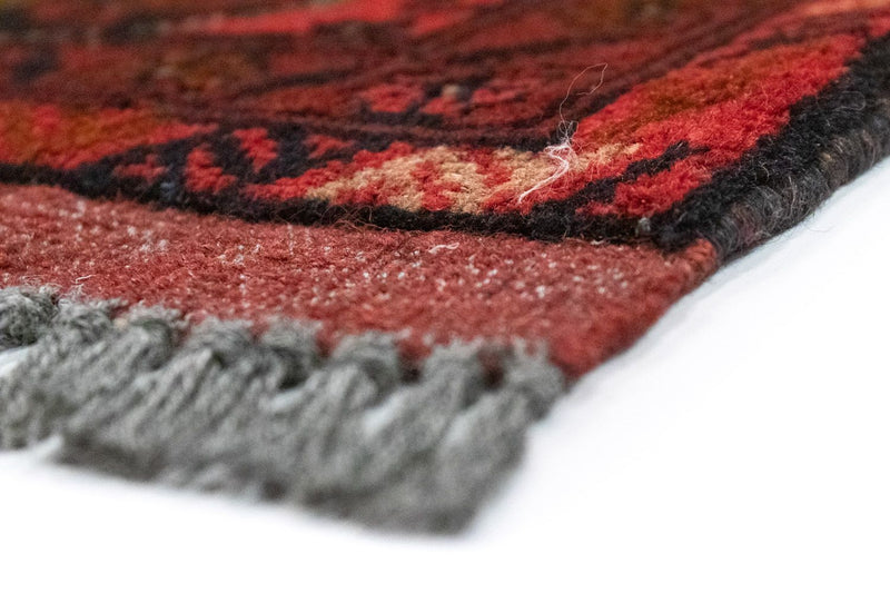 Alfombra afgana - Kunduz - 150 x 100 cm - rojo