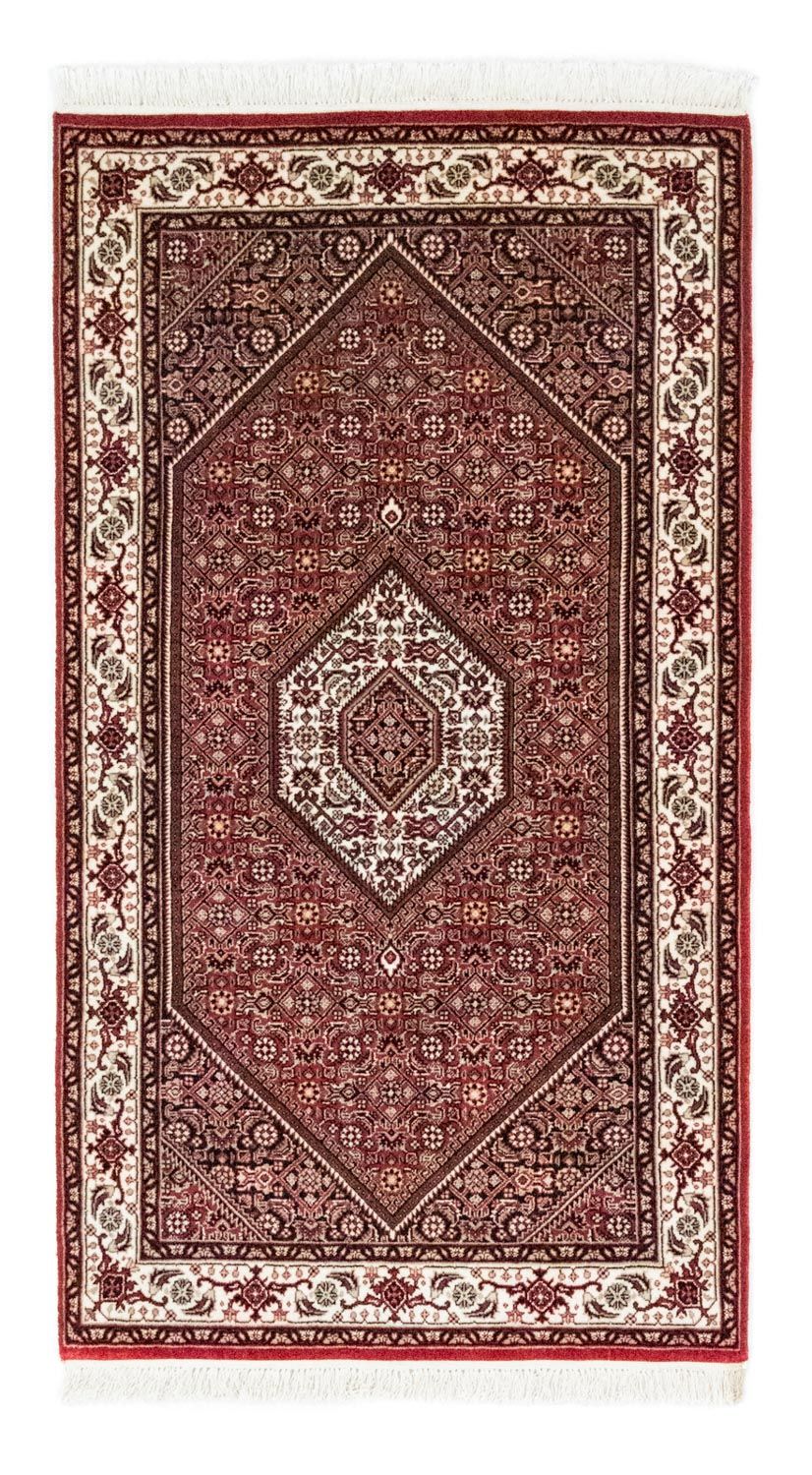 Alfombra persa - Bidjar - 163 x 92 cm - rojo