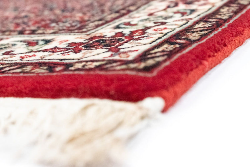 Alfombra persa - Bidjar - 163 x 92 cm - rojo