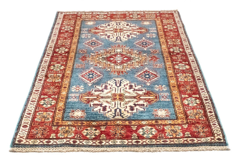 Alfombra Ziegler - Kazak - 157 x 102 cm - azul