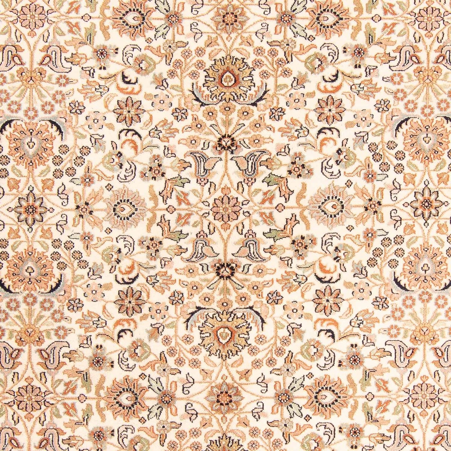 Alfombra oriental - Keshan - Indus - 240 x 173 cm - beige