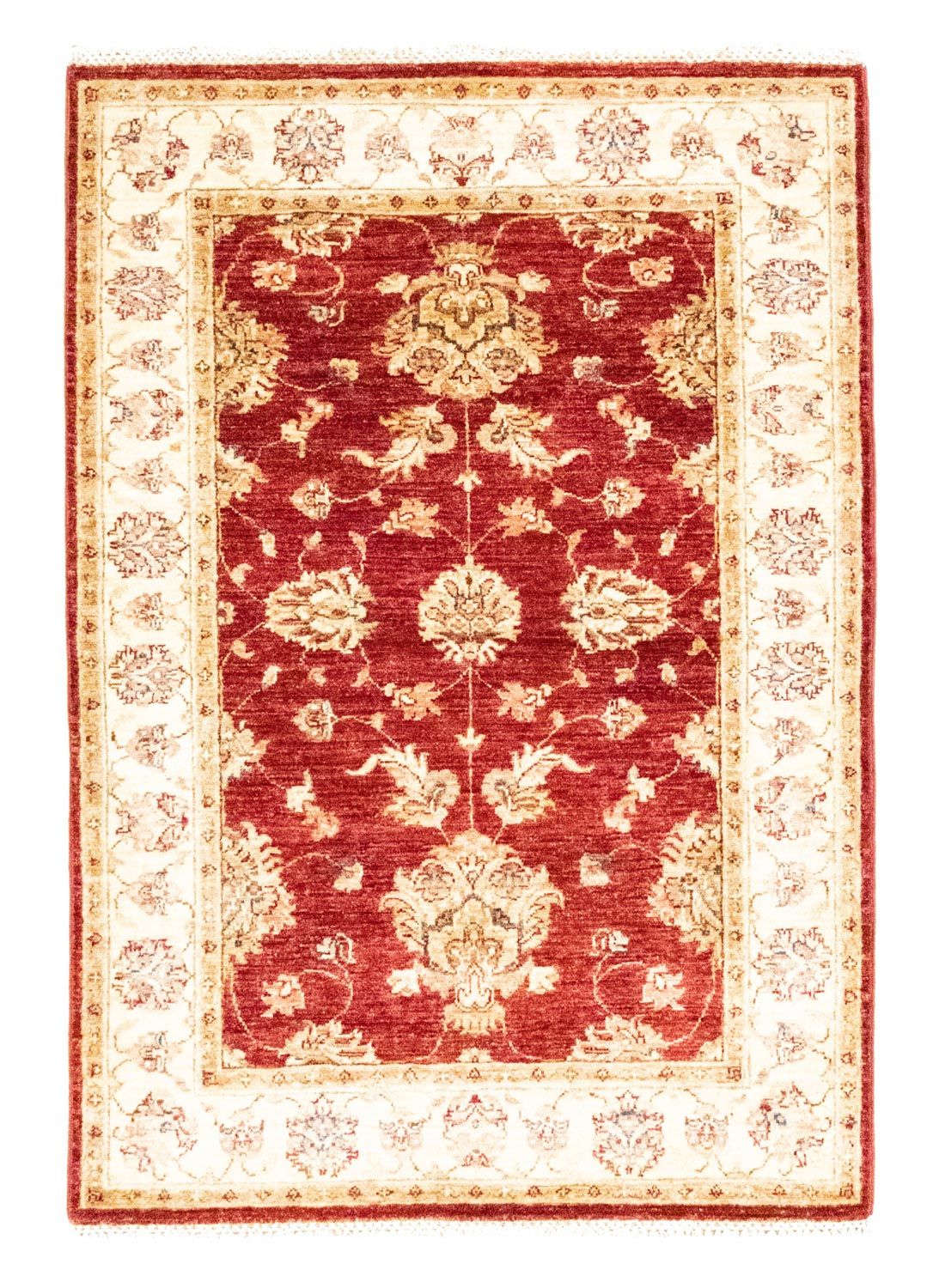 Alfombra Ziegler - 149 x 99 cm - rojo