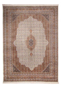 Alfombra oriental - Bidjar - Indus - 342 x 247 cm - beige