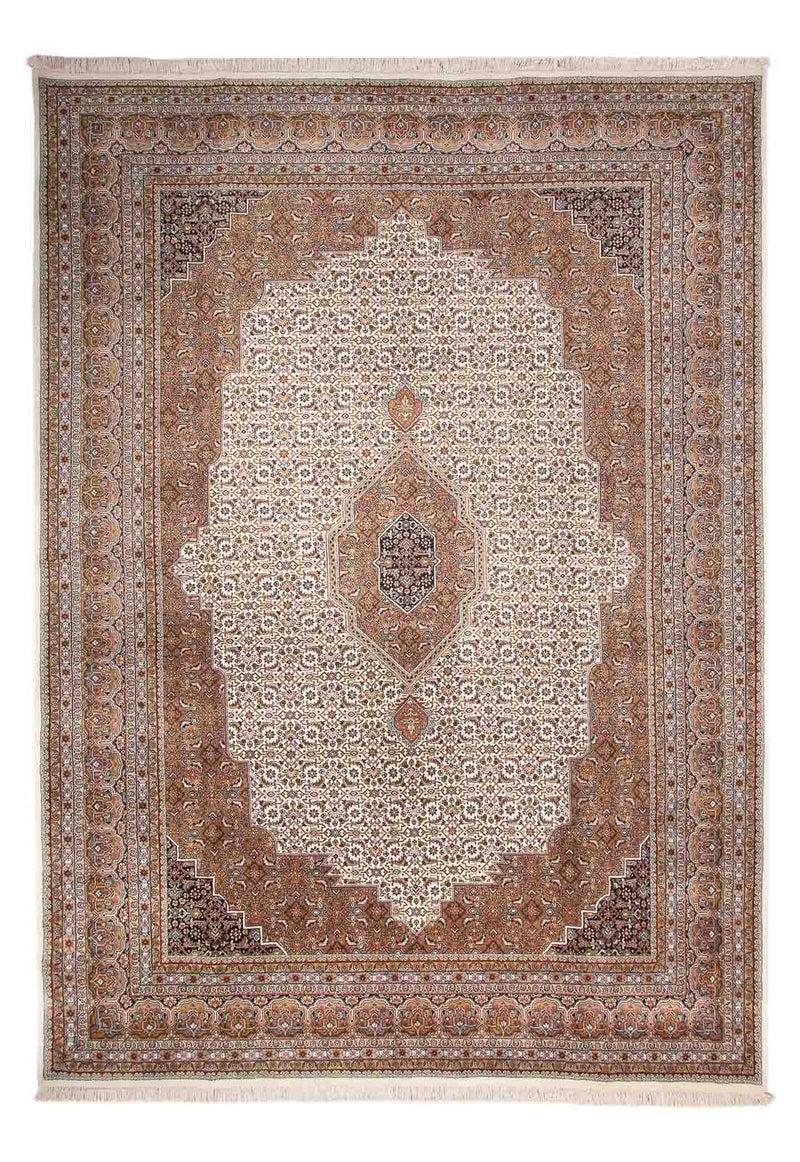 Alfombra oriental - Bidjar - Indus - 342 x 247 cm - beige