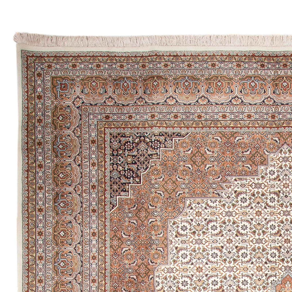 Bidjar Indo Alfombra 247x342cm - Alfombra oriental - beige