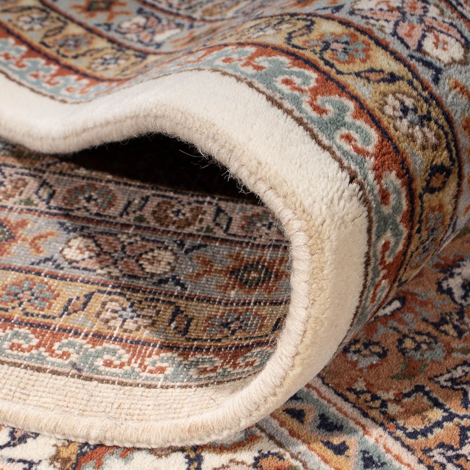 Alfombra oriental - Bidjar - Indus - 342 x 247 cm - beige