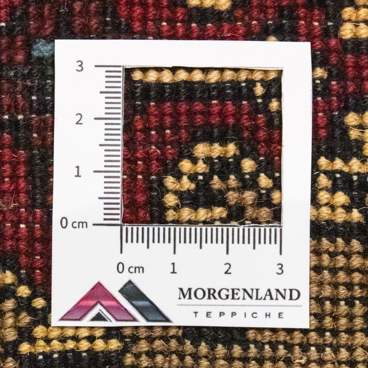 Alfombra afgana - 156 x 101 cm - azul