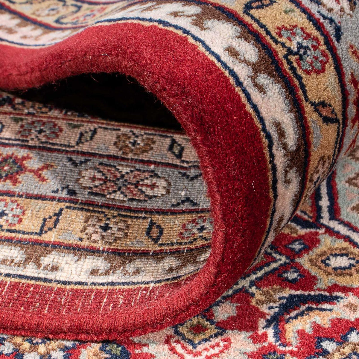 Alfombra oriental - Bidjar - Indus - 336 x 246 cm - rojo oscuro