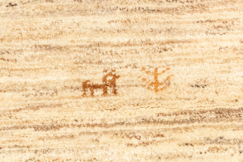 Alfombra Gabbeh - Persa - 144 x 100 cm - beige