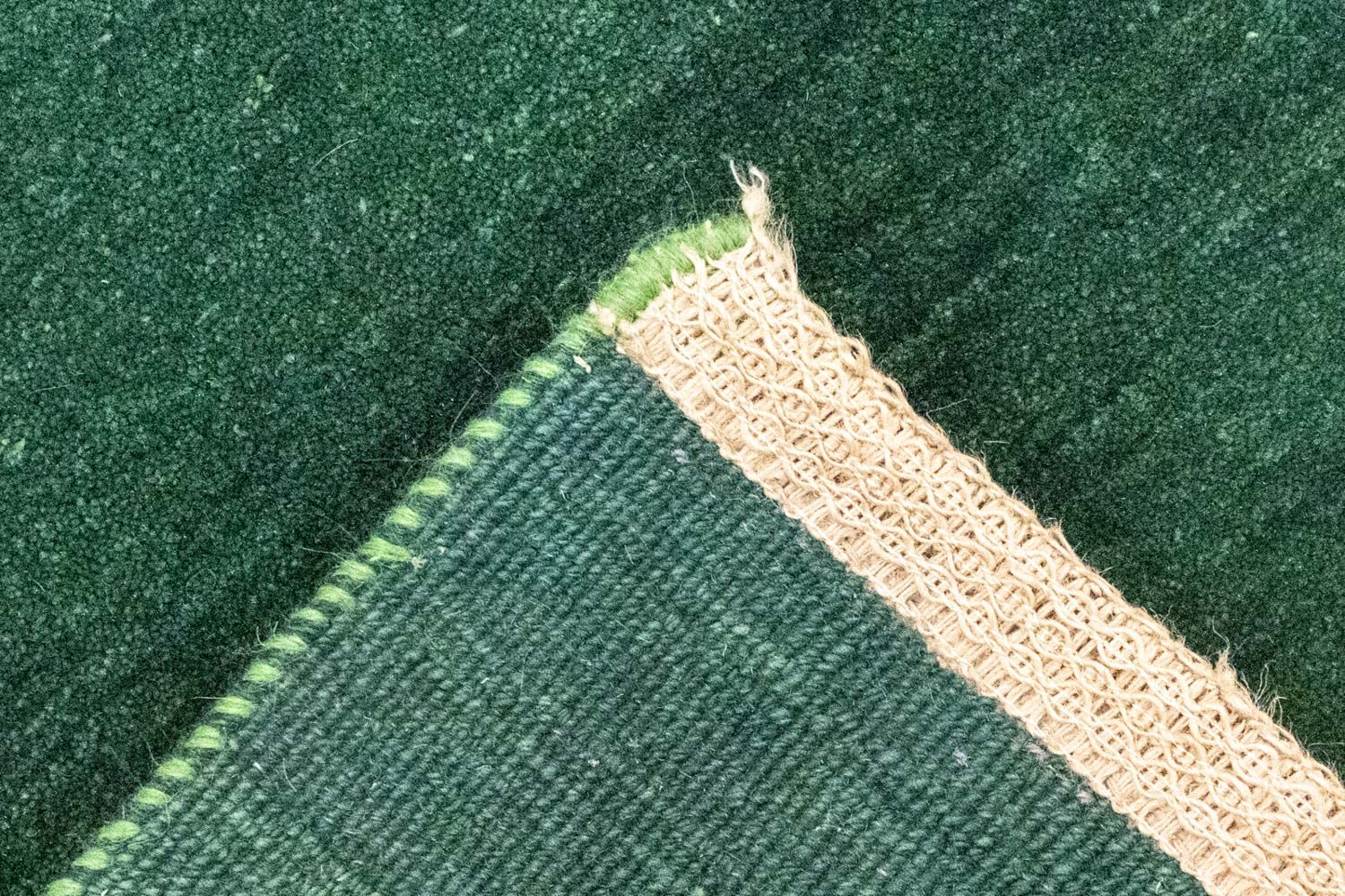 Alfombra Gabbeh - Persa - 152 x 106 cm - verde
