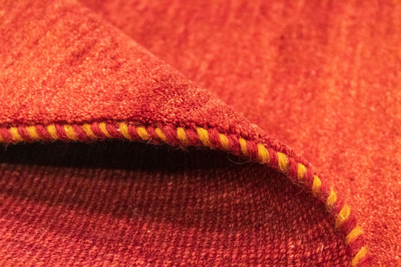 Alfombra Gabbeh - Persa - 152 x 97 cm - naranja