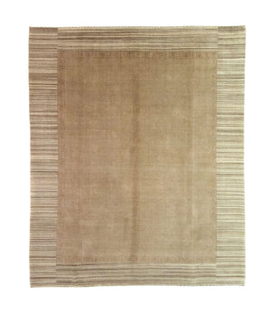 Alfombra Gabbeh - Loribaft Persa - 297 x 249 cm - marrón