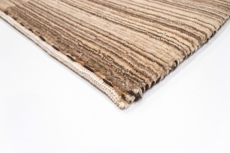 Alfombra Gabbeh - Loribaft Persa - 297 x 249 cm - marrón