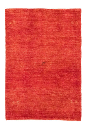 Alfombra Gabbeh - Persa - 144 x 100 cm - naranja
