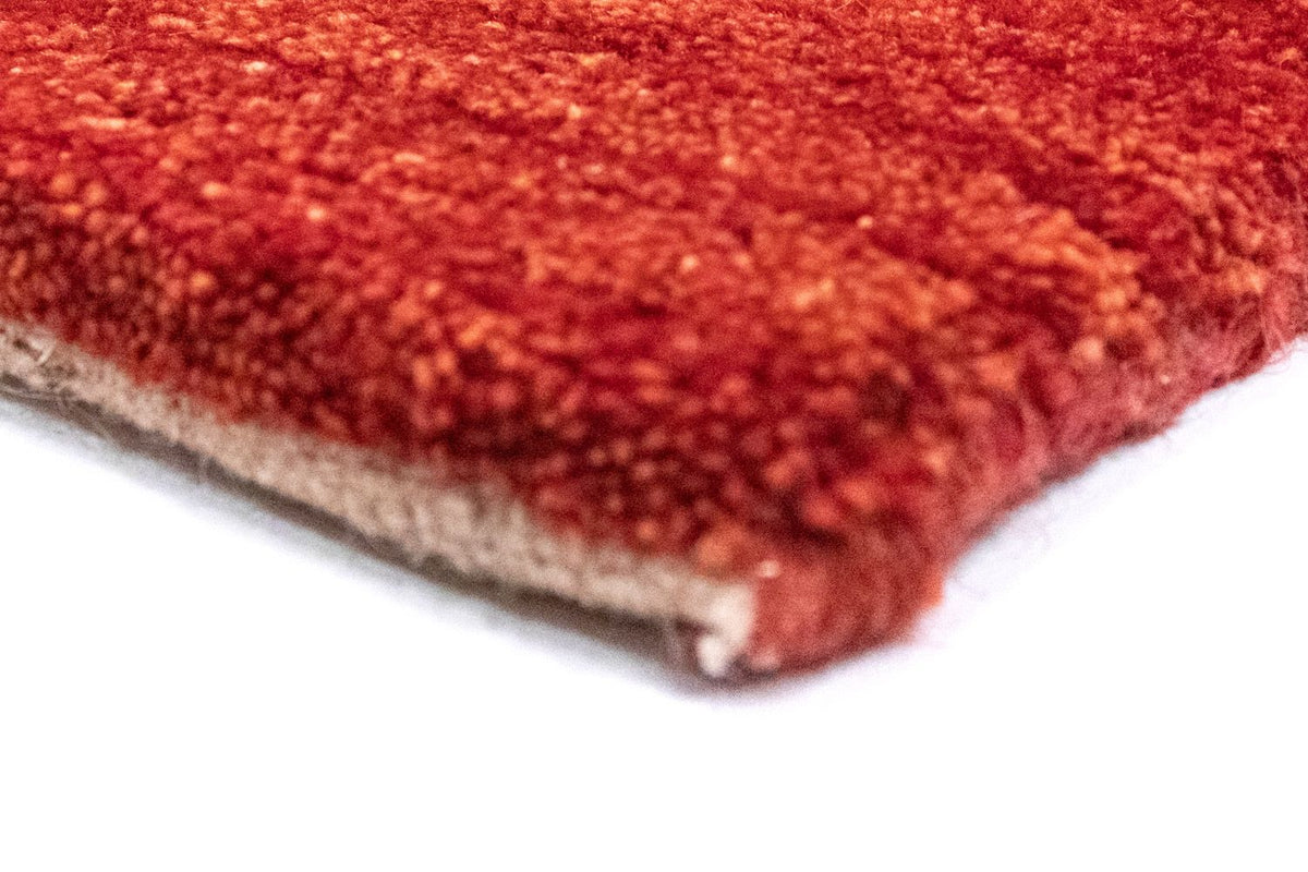 Alfombra Gabbeh - Persa - 144 x 100 cm - naranja