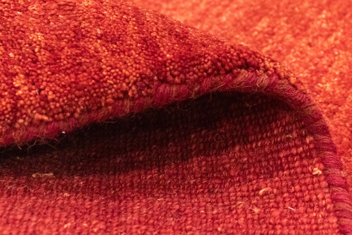 Alfombra Gabbeh - Persa - 144 x 100 cm - naranja