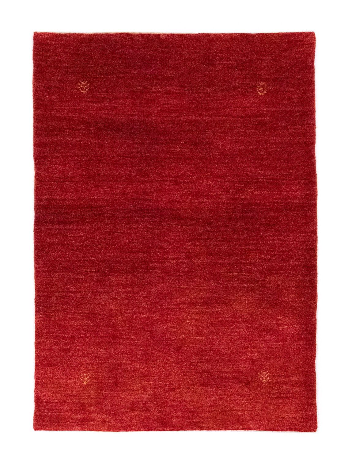Alfombra Gabbeh - Persa - 145 x 100 cm - rojo