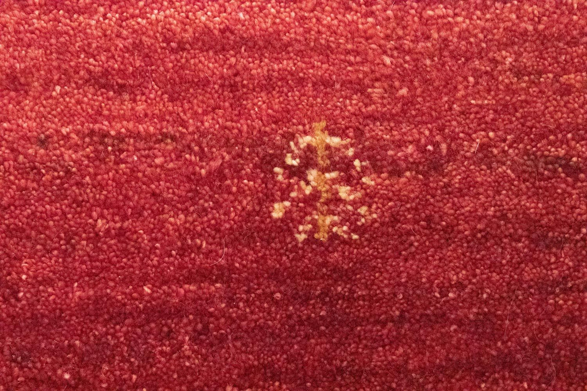 Alfombra Gabbeh - Persa - 145 x 100 cm - rojo