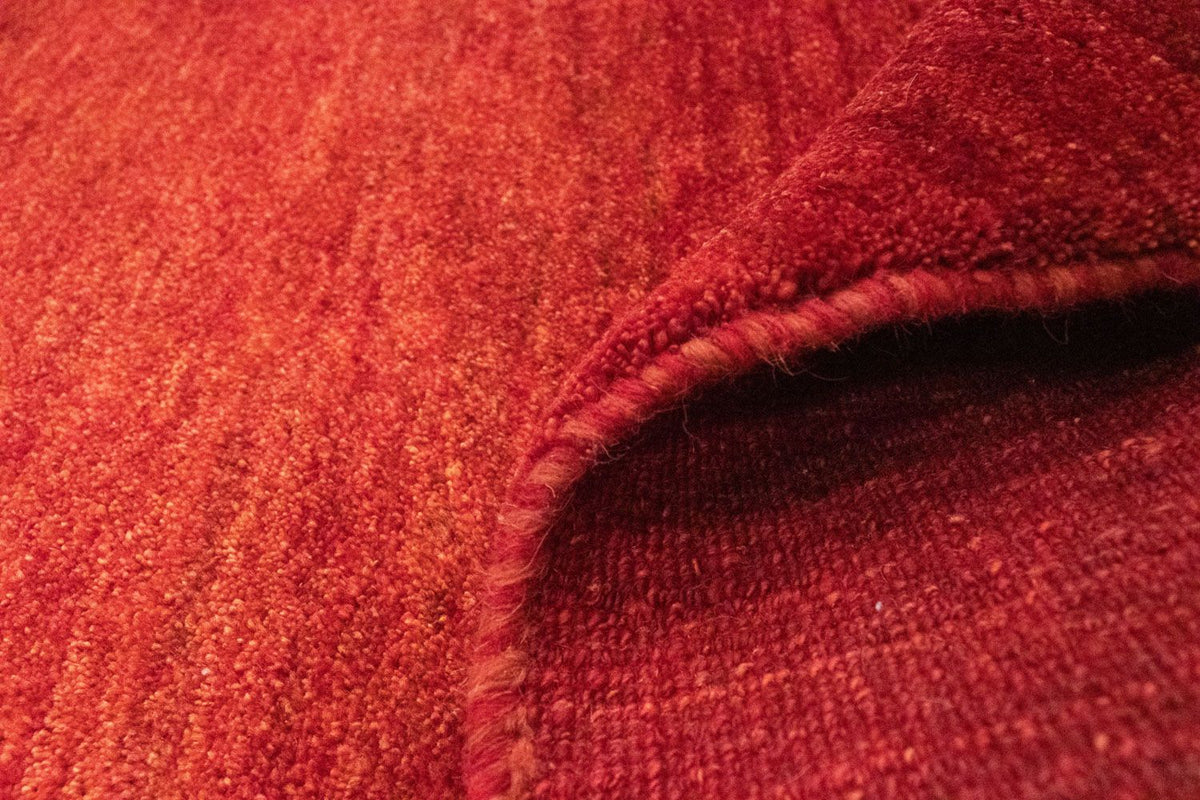 Alfombra Gabbeh - Persa - 145 x 100 cm - rojo