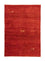 Alfombra Gabbeh - Persa - 145 x 100 cm - rojo