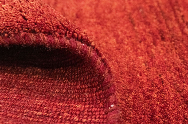 Alfombra Gabbeh - Persa - 145 x 100 cm - rojo