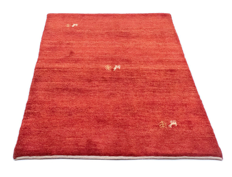 Alfombra Gabbeh - Persa - 145 x 100 cm - rojo