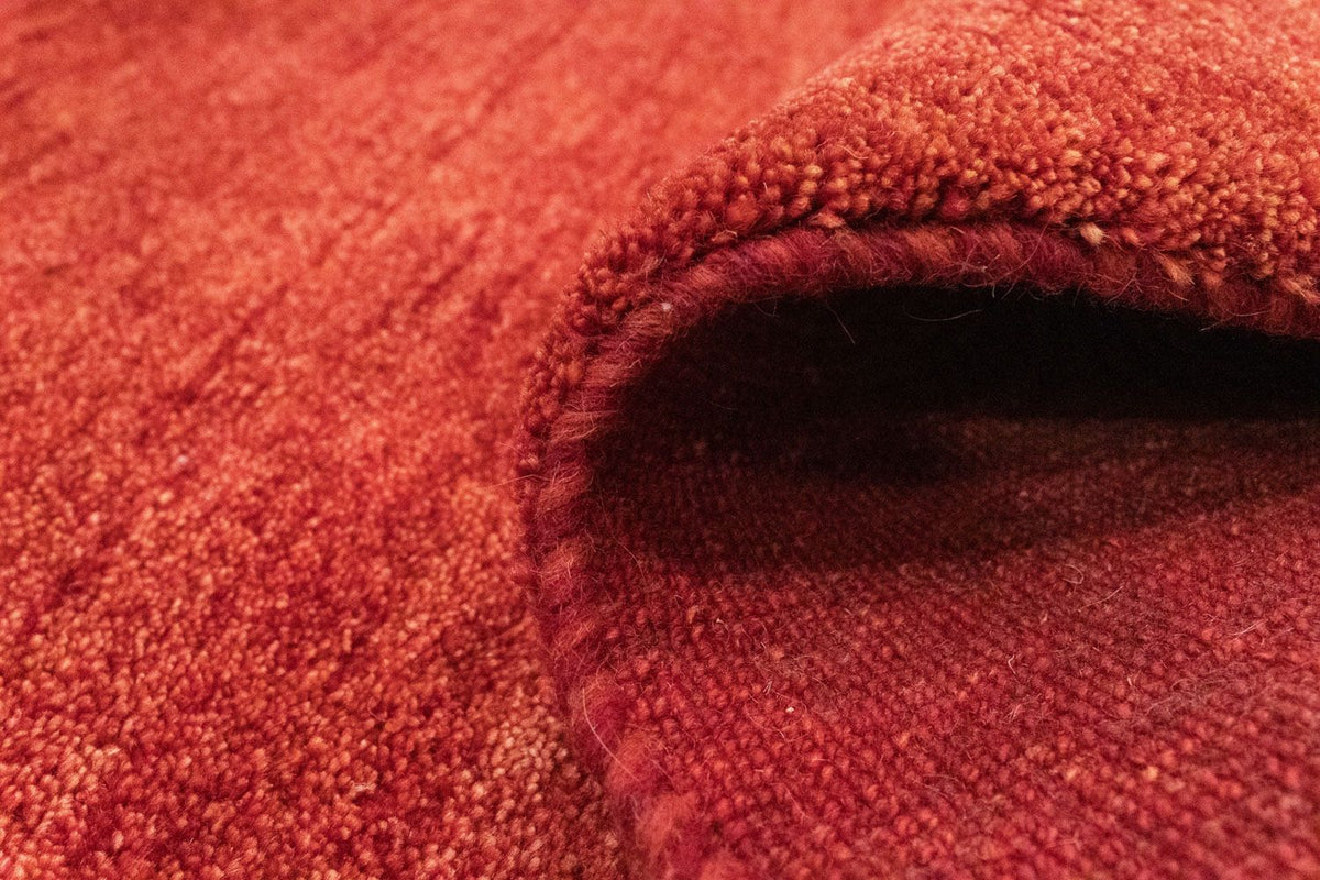 Alfombra Gabbeh - Persa - 144 x 101 cm - naranja