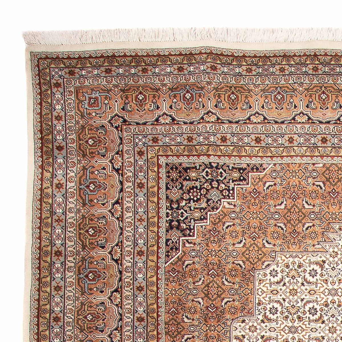 Alfombra oriental - Bidjar - Indus - 297 x 253 cm - beige