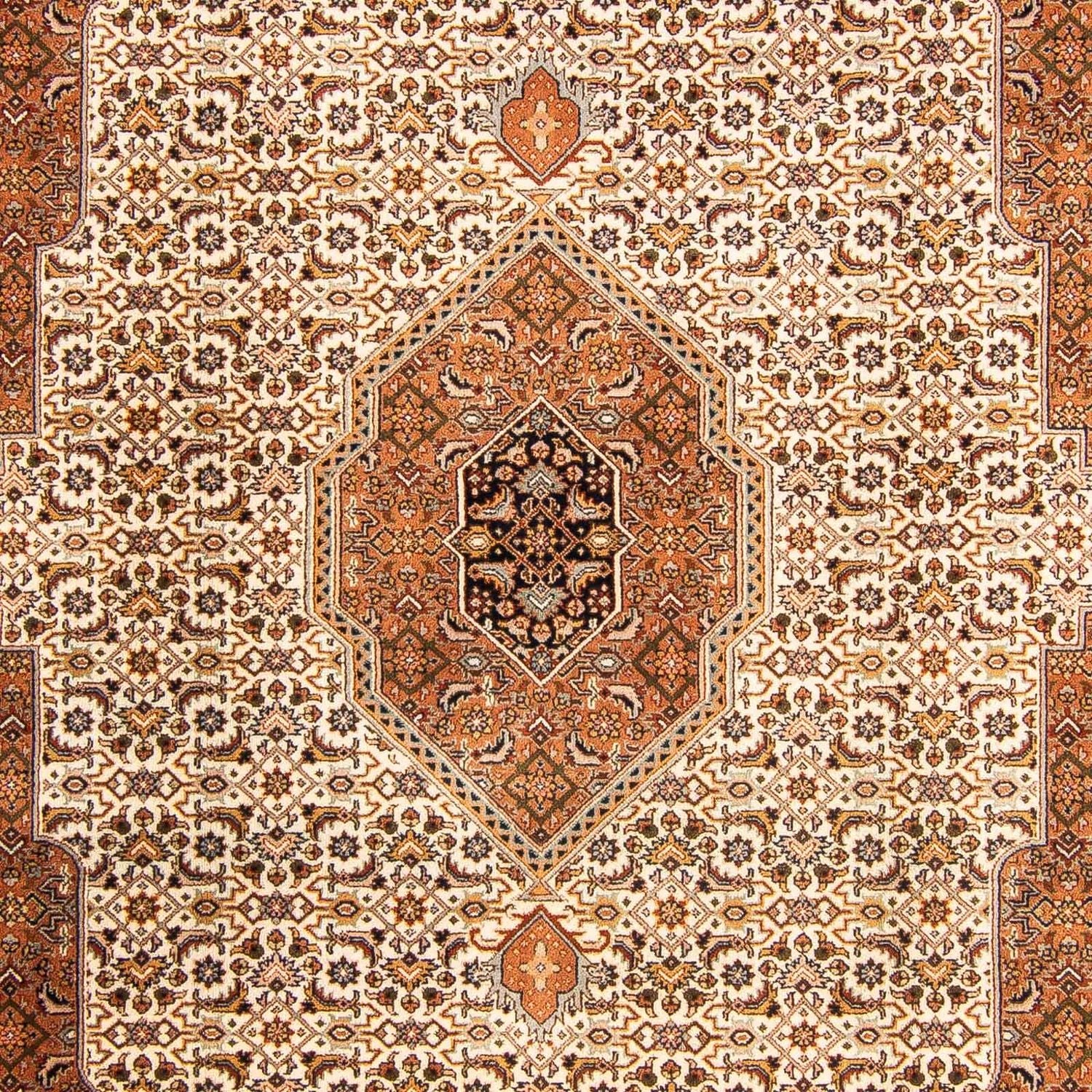 Alfombra oriental - Bidjar - Indus - 299 x 201 cm - beige