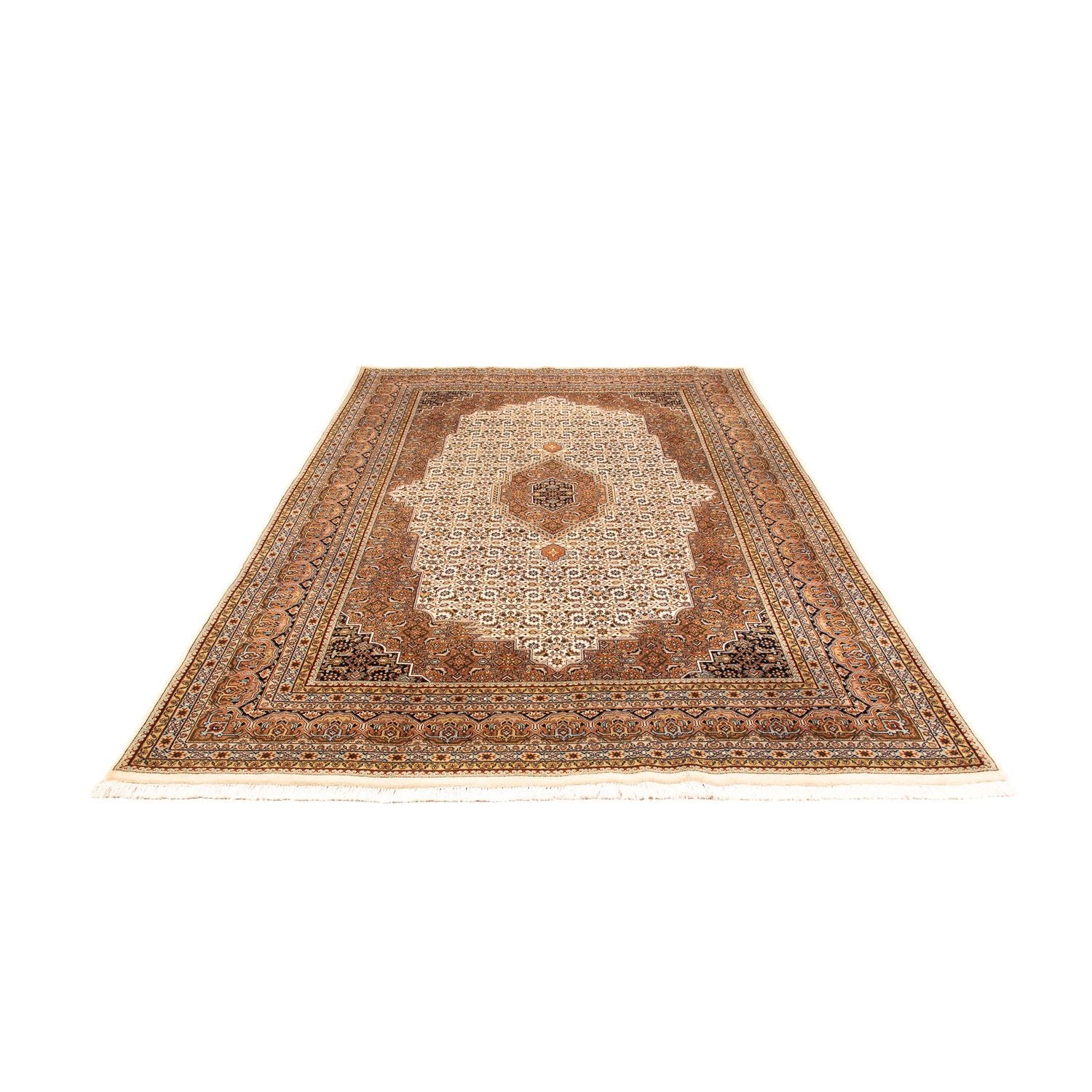 Alfombra oriental - Bidjar - Indus - 299 x 201 cm - beige