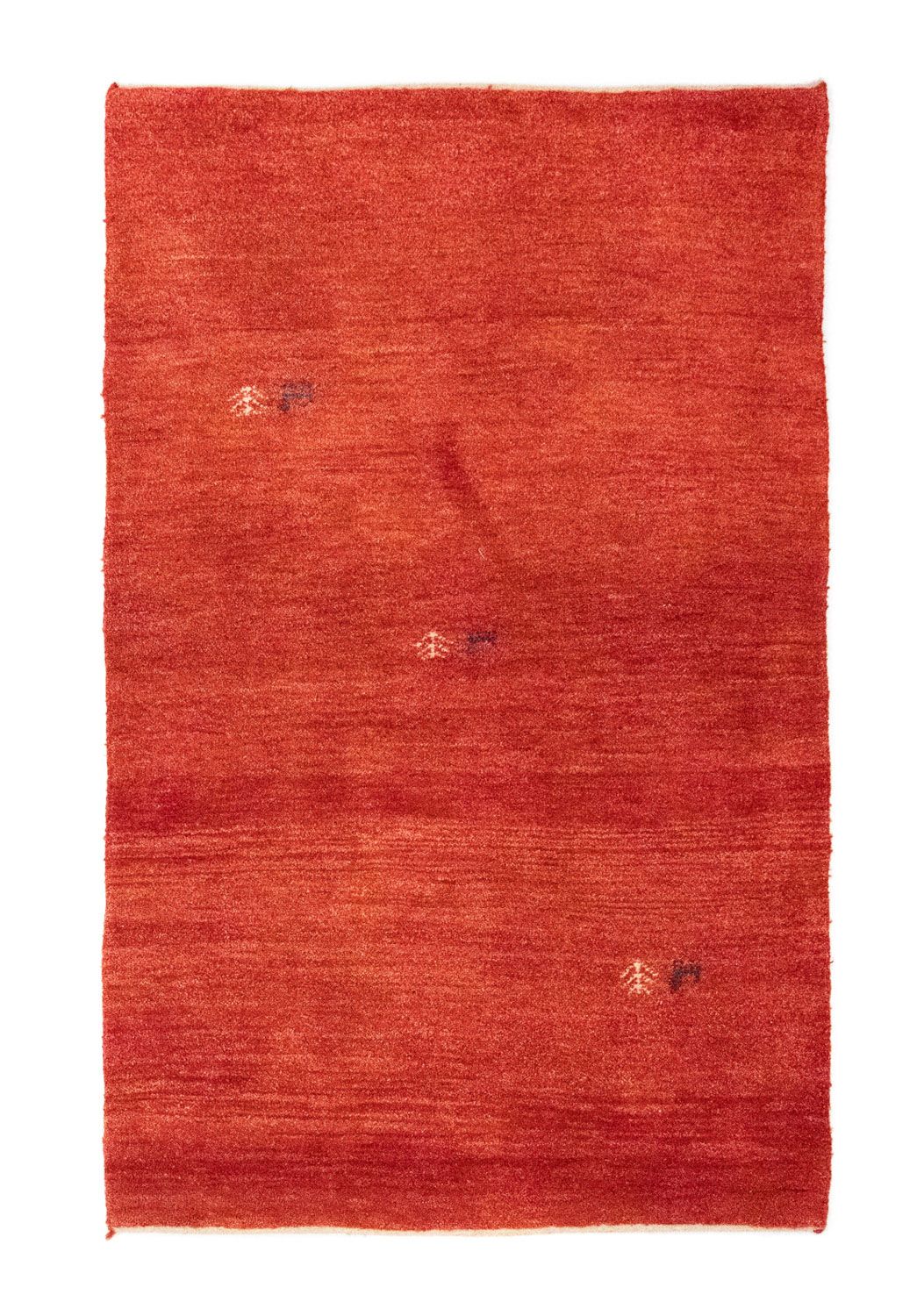 Alfombra Gabbeh - Persa - 154 x 96 cm - naranja