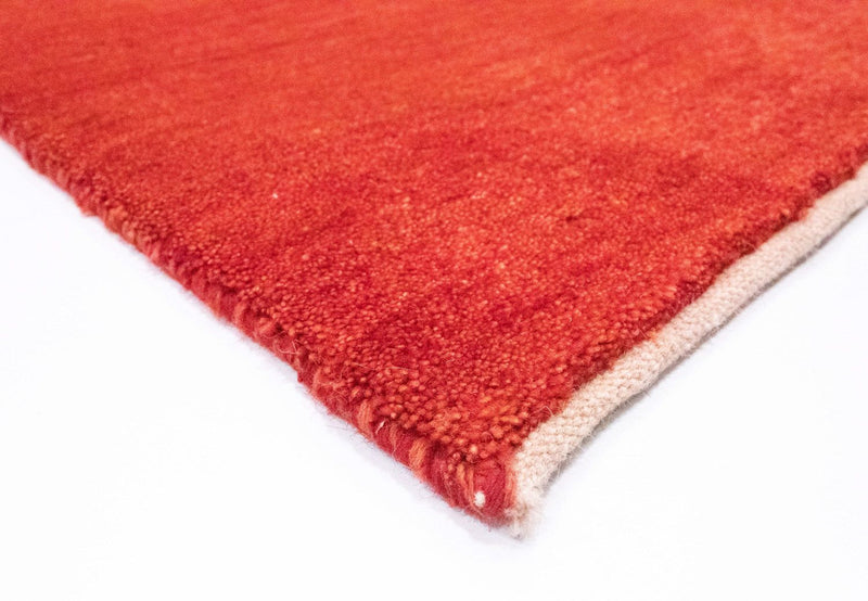 Alfombra Gabbeh - Persa - 154 x 96 cm - naranja