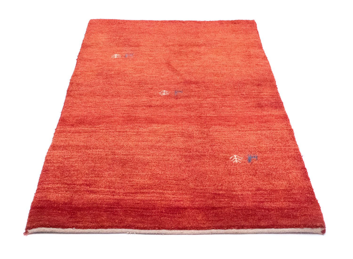 Alfombra Gabbeh - Persa - 154 x 96 cm - naranja