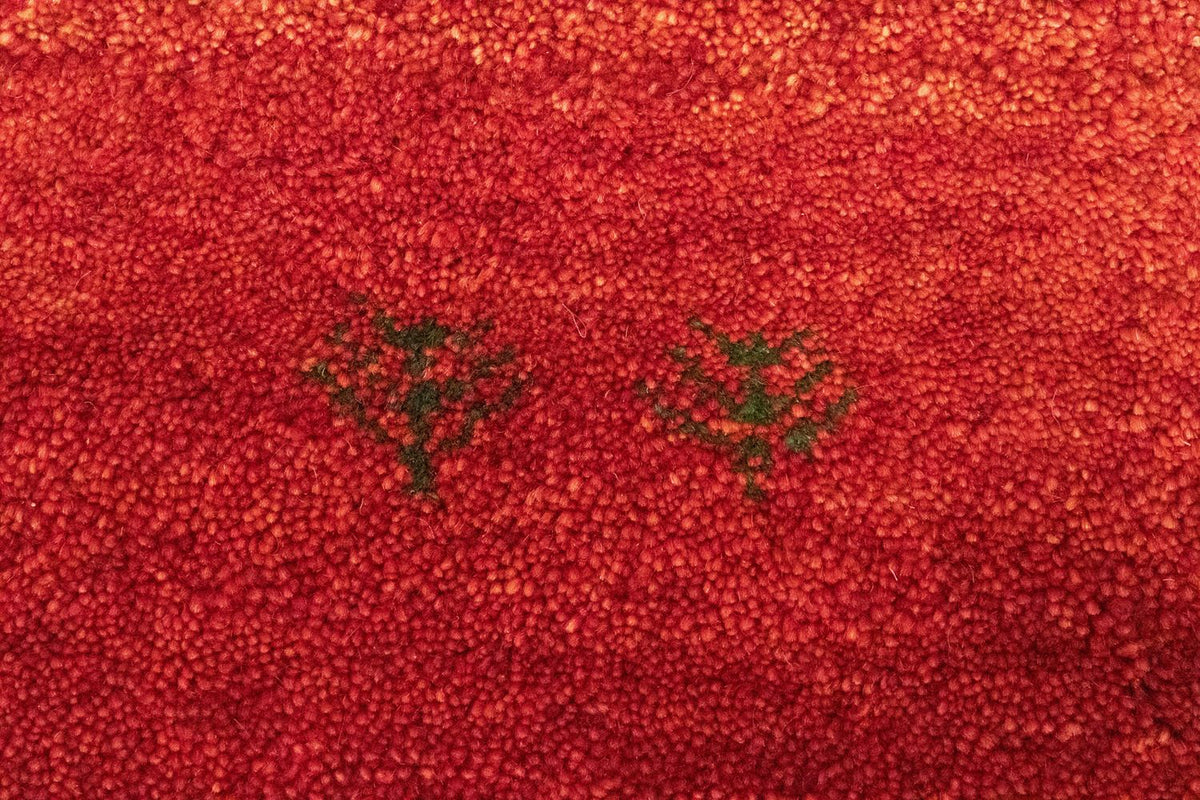 Alfombra Gabbeh - Persa - 152 x 104 cm - rojo