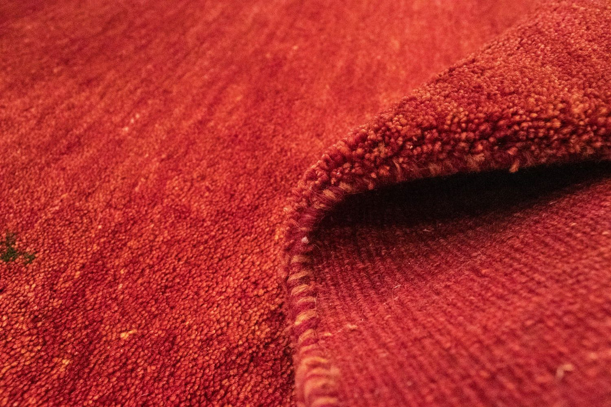 Alfombra Gabbeh - Persa - 152 x 104 cm - rojo