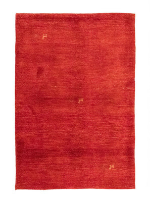 Alfombra Gabbeh - Persa - 150 x 101 cm - naranja